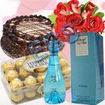 gift Flowers-Cake-Perfume